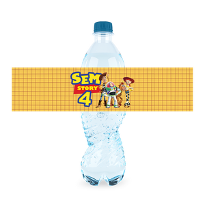 Gepersonaliseerde Toy Story waterfles labels en stickers