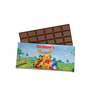 Gepersonaliseerde Winnie de Pooh chocoladereep