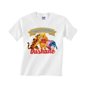 Gepersonaliseerde Winnie de Pooh T-shirts