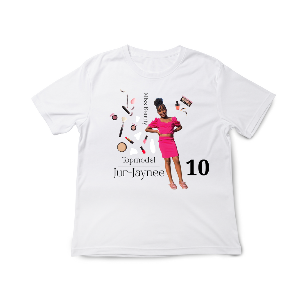 Gepersonaliseerde Makeup & Model T-shirts