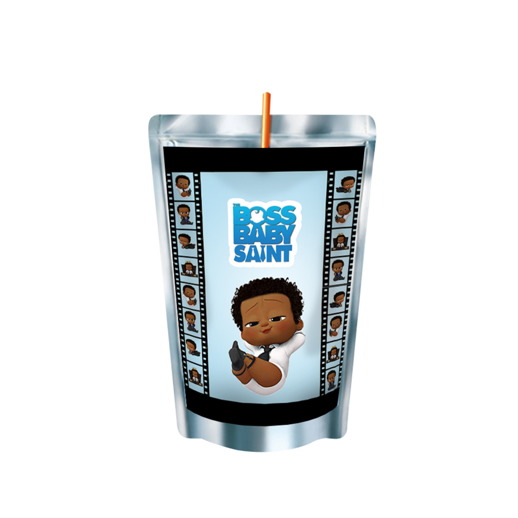 Gepersonaliseerde Boss Baby Capri-Sun labels en stickers