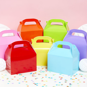 Gepersonaliseerde teddybeer roze traktatie uitdeel doos