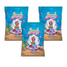 Afbeelding in Gallery-weergave laden, Gepersonaliseerde Zeemeermin Mermaid popcorn uitdeelzakjes
