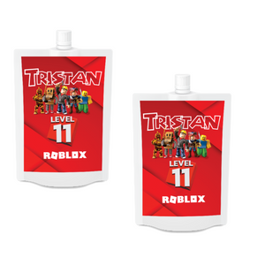 Gepersonaliseerde Roblox Drinkzakjes