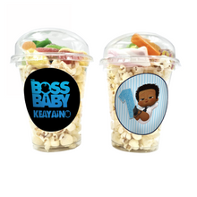 Afbeelding in Gallery-weergave laden, Gepersonaliseerde Boss Baby snoep en popcorn bekers
