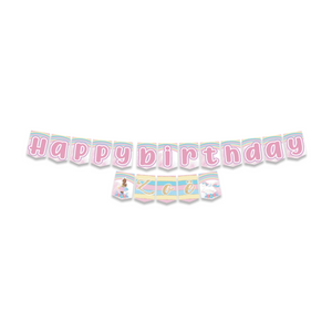 Gepersonaliseerde Unicorn Feest slinger set