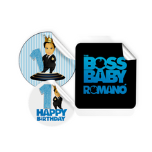 Afbeelding in Gallery-weergave laden, Gepersonaliseerde Boss Baby Stickers
