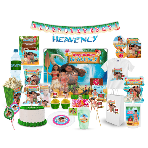 Vaiana Alles-in-1 feestpakket