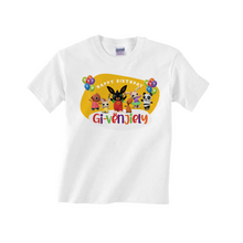 Afbeelding in Gallery-weergave laden, Gepersonaliseerde Bing Bunny T-shirts
