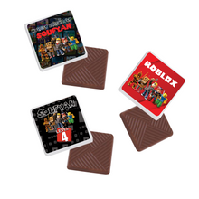 Afbeelding in Gallery-weergave laden, Gepersonaliseerde Roblox napolitaanse chocolaatjes
