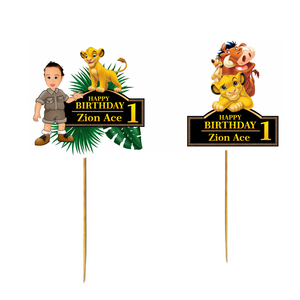 Gepersonaliseerde Lion King photoprops