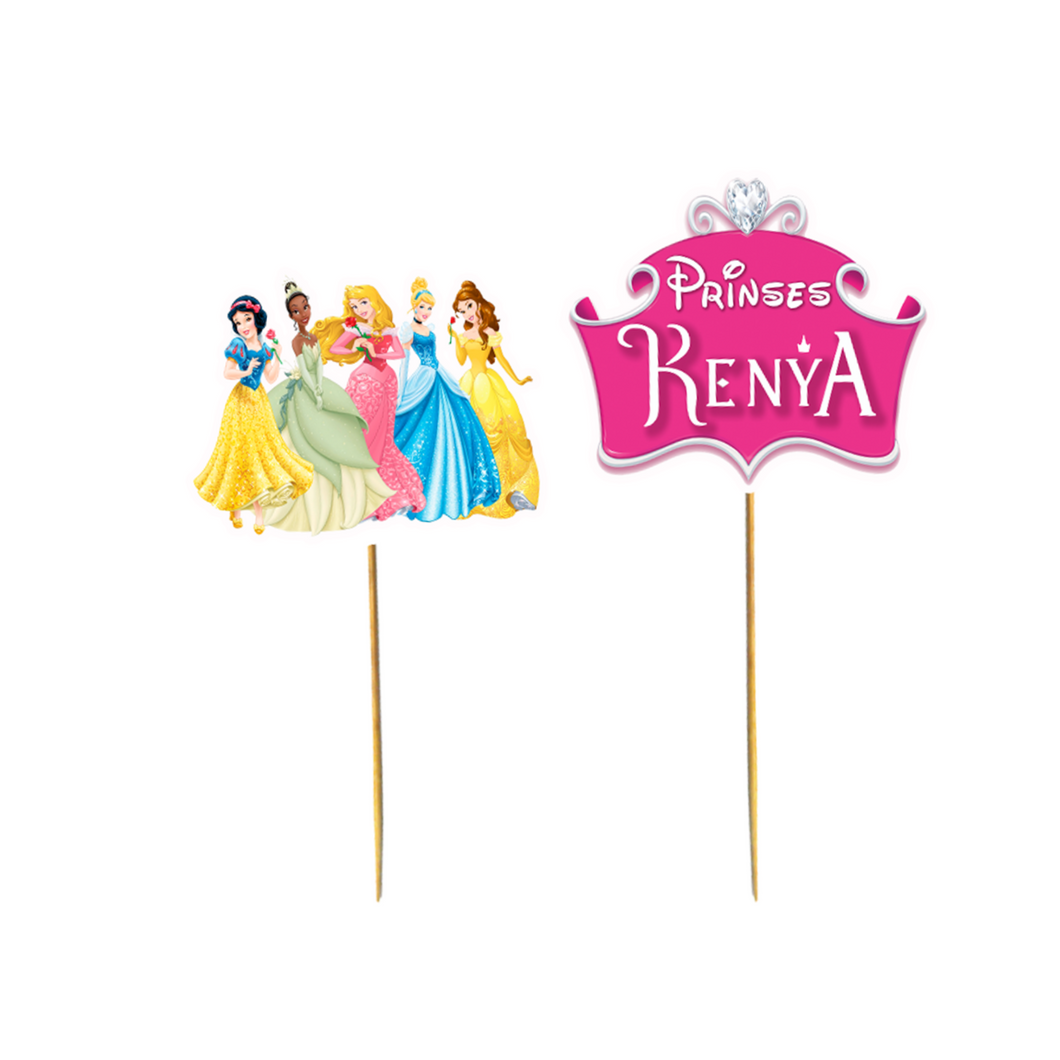 Gepersonaliseerde Prinsessen Variatie photoprops