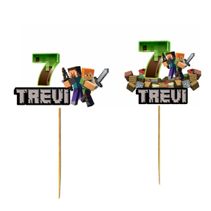 Gepersonaliseerde Minecraft photoprops