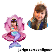 Afbeelding in Gallery-weergave laden, Gepersonaliseerde Zeemeermin Mermaid Stickers
