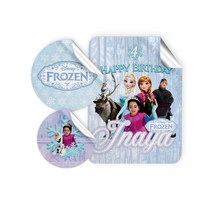 Afbeelding in Gallery-weergave laden, Gepersonaliseerde Frozen Stickers
