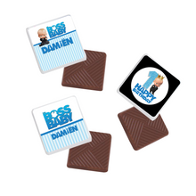 Afbeelding in Gallery-weergave laden, Gepersonaliseerde Boss Baby napolitaanse chocolaatjes
