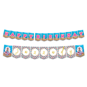 Gepersonaliseerde Zeemeermin Mermaid Feest slinger set