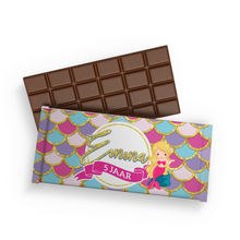 Afbeelding in Gallery-weergave laden, Gepersonaliseerde Zeemeermin Mermaid chocoladereep
