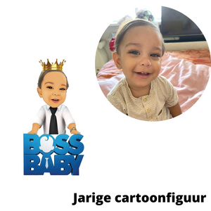 Gepersonaliseerde Boss Baby Stickers