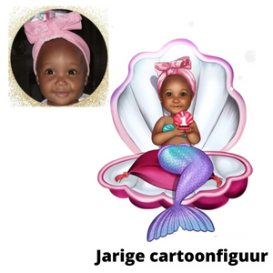 Gepersonaliseerde Zeemeermin Mermaid Stickers