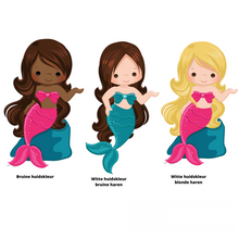 Afbeelding in Gallery-weergave laden, Gepersonaliseerde Zeemeermin Mermaid T-shirts
