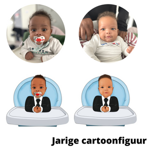 Gepersonaliseerde Boss Baby waterfles labels en stickers