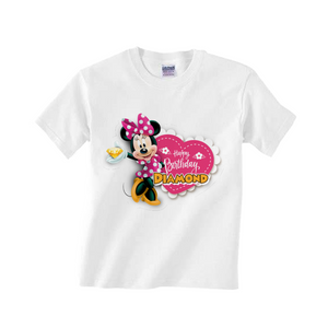 Gepersonaliseerde Minnie Mouse T-shirts