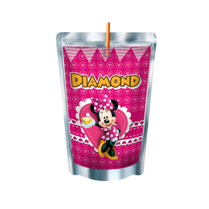 Gepersonaliseerde Minnie Mouse Capri-Sun labels en stickers