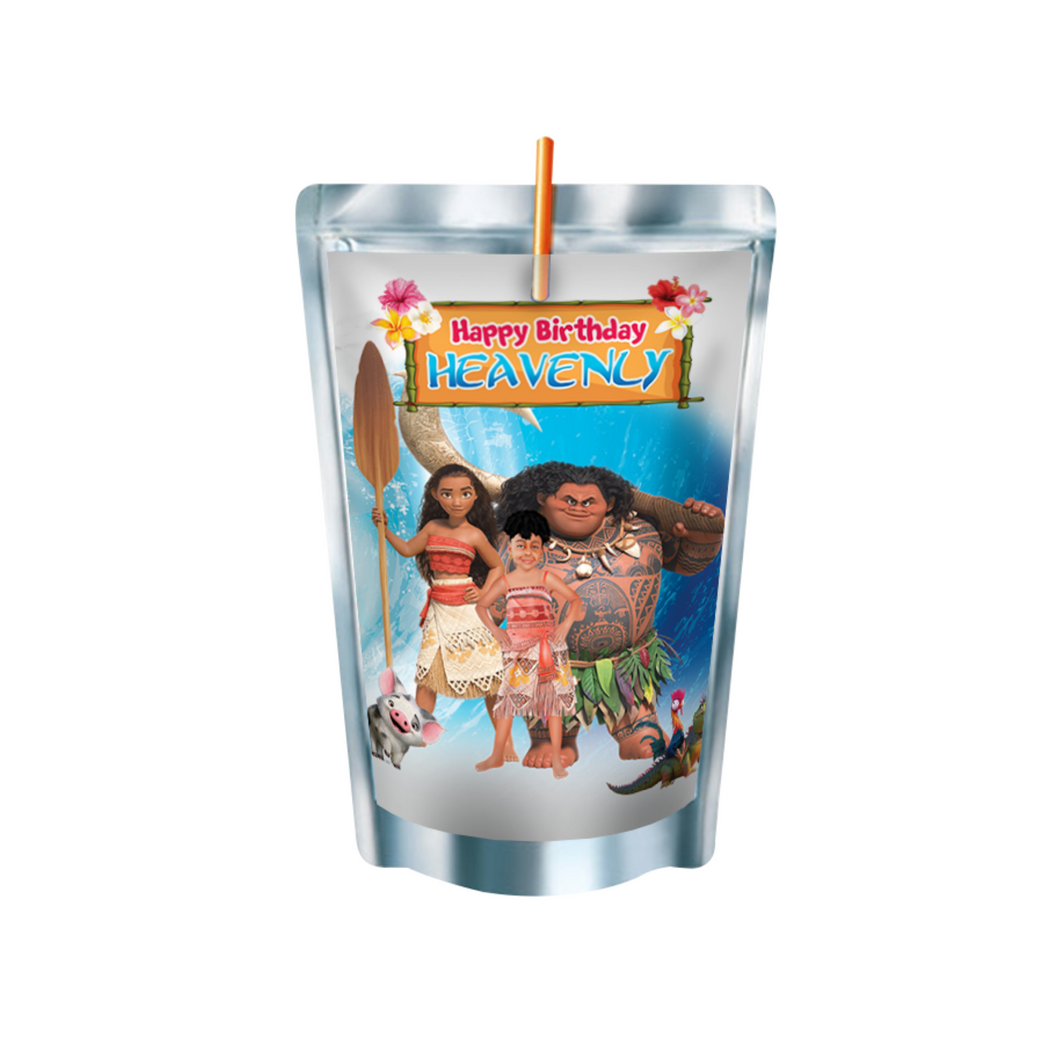 Gepersonaliseerde Moana Capri-Sun labels en stickers