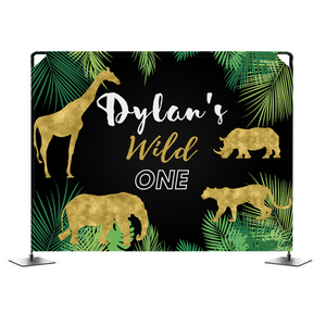 Wild One (Safari Gold) Banners