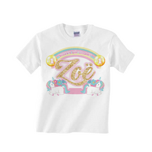 Afbeelding in Gallery-weergave laden, Gepersonaliseerde Unicorn T-shirts
