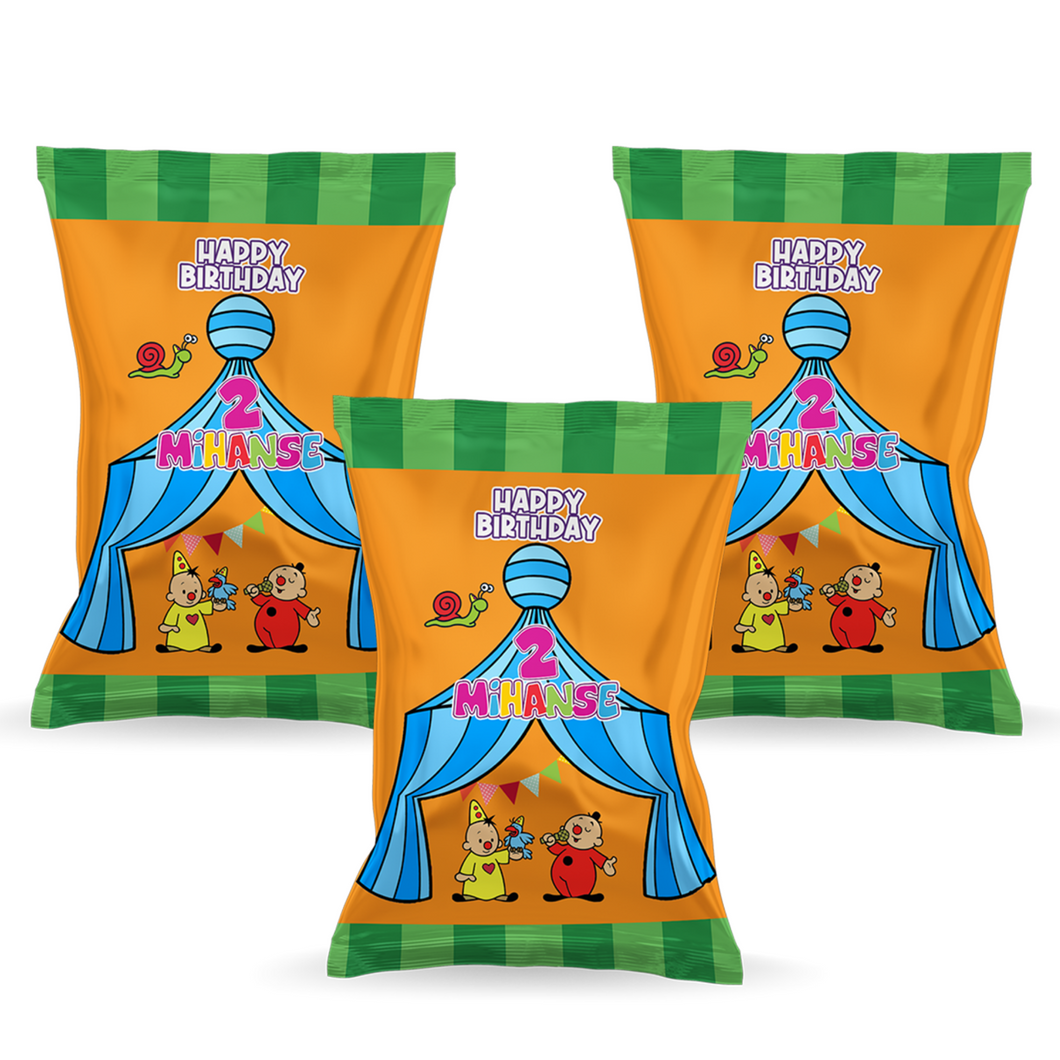 Gepersonaliseerde Clown chips zakjes