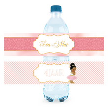 Afbeelding in Gallery-weergave laden, Gepersonaliseerde Prinses waterfles labels en stickers
