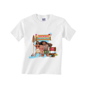 Gepersonaliseerde Moana Vaiana T-shirts